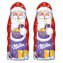 Milka Weihnachtsmann mit zarter Alpenmilch Schokolade 90g 2er Pack - 1