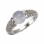 Ring 925 Silber rhod. Chalcedon und Weißtopas günstig online kaufen