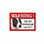 Blechschild Wachhund Staffordshire Bullterrier - 1