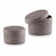 Korb-Set 2-teilig mit Deckel - 1