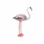Garten-Figur Flamingo Rosa-Weiß - 1