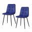 Stuhl Mesa Velvet Blau - 1