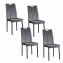Stuhl Denton Velvet 4er-Set - 1