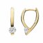 Ohrring 375 Gelbgold Zirkonia - 1
