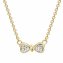 Collier 375 Gelbgold Zirkonia - 1