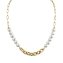 Collier Edelstahl/PVD gelb - 1