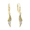 Ohrhänger 585/- Gelbgold bicolor glanz - 1
