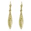 Ohrhänger 585/- Gelbgold glanz/matt diamantiert - 1