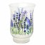 Glas Windlicht Lavendel - 1