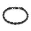 Armband Edelstahl/PVD schwarz - 1