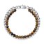 Armband Edelstahl Tigerauge - 1