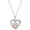 Anhänger mit Kette 925/- Sterling Silber  Herz Zirkonia - 1