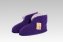 Hausschuhe Heimschuh HS 18 Wolle lila linke - 1