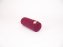 Kissenrolle Nackenrolle Wolle bordeaux 42 x 14 cm linke - 1