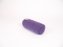 Kissenrolle Nackenrolle Wolle lila 42 x 14 cm linke - 1