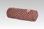 Kissenrolle Nackenrolle Wolle Noppen beige 42 x 14 cm linke - 1