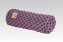 Kissenrolle Nackenrolle Wolle Noppen silber 42 x 14 cm linke - 1