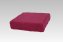 Sitzkissen Sitzerhöhung Wolle bordeaux 40/40/10 cm linke - 1