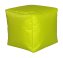 Sitzwürfel Nylon limone 40/40/40 cm linke - 1