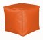 Sitzwürfel Nylon orange 40/40/40 cm linke - 1