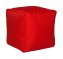 Sitzwürfel Nylon rot 40/40/40 cm linke - 1