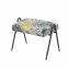 Polsterhocker B/H/T 55 x 42 x 39 cm Olean Dreamy Forest Grau - 1