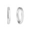 Creolen 925/- Sterling Silber rhodiniert - 1