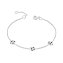 Armband 925/- Sterling Silber rhodiniert Fußball - 1