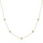 Collier 375 Gold Gelb Zirkonia Collier - 1
