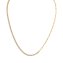 Halskette 925 Sterling Silber vergoldet Tennis Zirkonia - 1