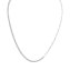 Halskette 925 Sterling Silber rhodiniert Tennis Zirkonia - 1
