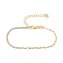 Armband 925 Sterling Silber vergoldet Zirkonia Tennis - 1