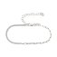 Armband 925 Sterling Silber rhodiniert Zirkonia Tennis - 1