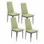 Esszimmerstuhl 4er Set Memphis Grün - 1