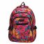 Rucksack mit Blumenmuster Fuchsia günstig online kaufen