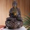Beleuchteter Zimmerbrunnen "Buddha" - 1