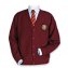 Klassische Jacke Bordeaux - 1