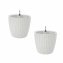 Blumentopf Hydro Ø 27 cm 2er Set Nessa Weiß - 1