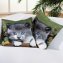 Katzen-Kissenbezug - 2er Pack - 1