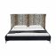 Doppelbett 180 x 200 cm Roxbury Leoprint - 1