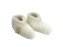 Bettschuh Wolle ecru - 42/43 linke - 1