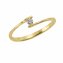 Ring Gold 585 mit Brillant 0,06ct. - 1