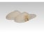 Pantoffel Wolle ecru - 38/39 linke - 1