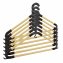 Kleiderbügel 6er Set Holz/Kunststoff - 1