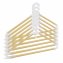 Kleiderbügel 6er Set Holz/Kunststoff - 1