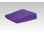 Therapiekeil Wolle lila 40 cm x 40 cm x8/1 cm linke - 1