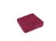 Aufstehhilfe Wolle bordeaux 40 cm x 40 cm x 10/6 cm linke - 1