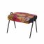 Polsterhocker B/H/T 55 x 42 x 39 cm Olean Leaf Rot - 1
