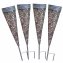 Solarlaterne Petal, 4er Set Luna - 1