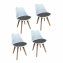 Stuhl Atlanta Velvet 4er-Set - 1